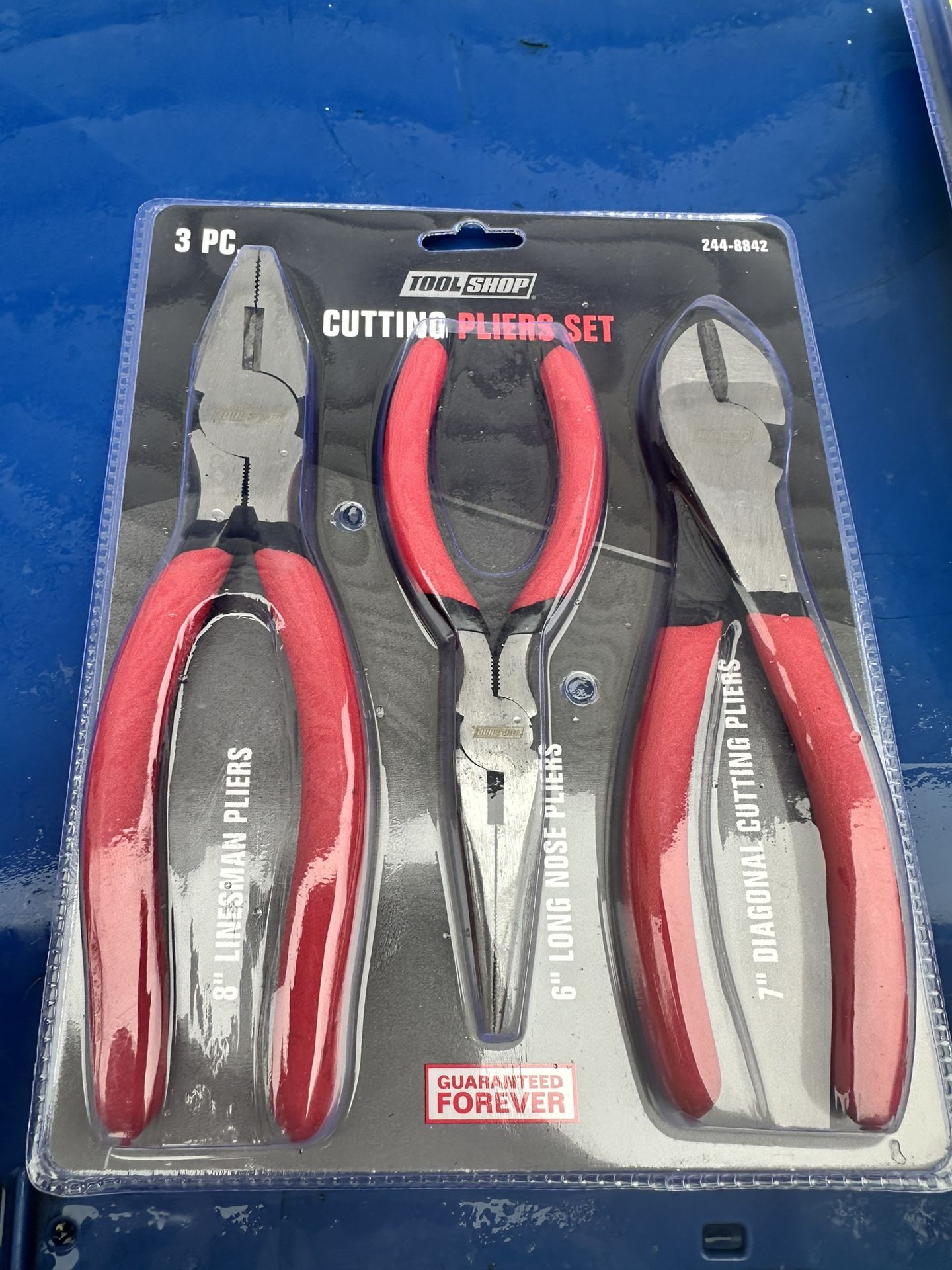 3 Piece Cutting Pliers Set