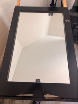 Dresser with mirror