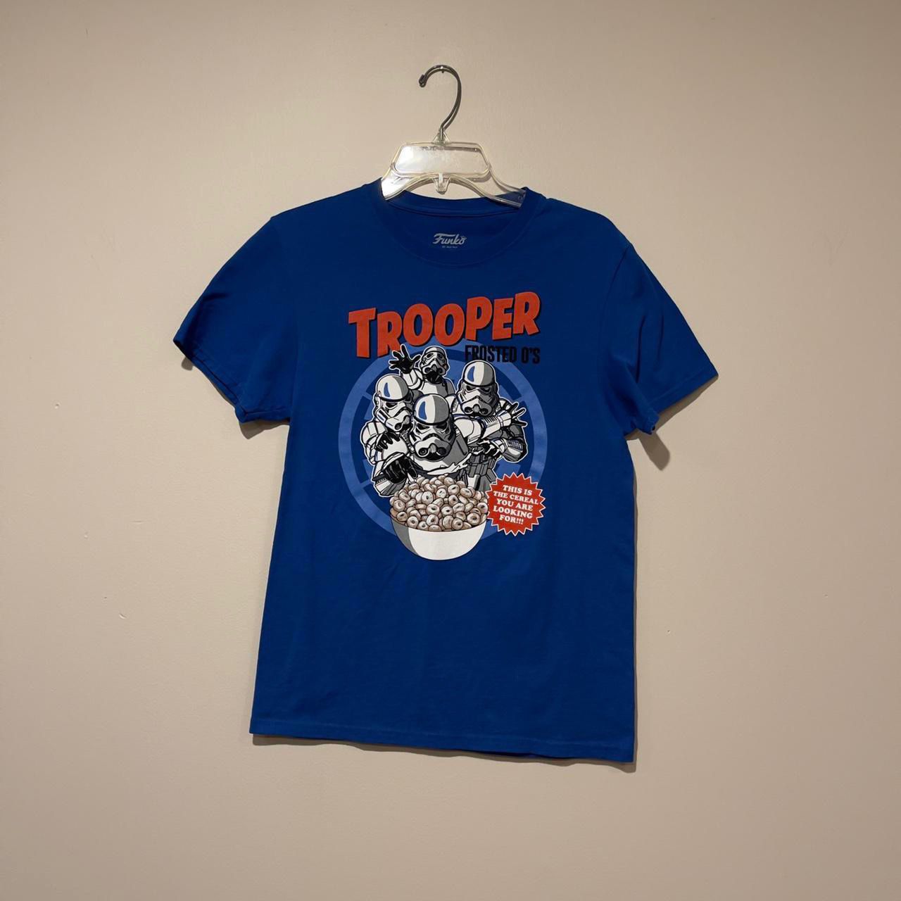 Vintage Blue Star Wars Trooper Frosted O’s Graphic Tee