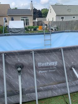 Bestway Platinum Series Power Steel Pool