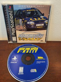 Need for Speed: V-Rally (PlayStation 1 PS1) CIB COMPLETE Video Game