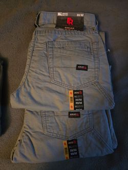 Ariat Men's M4 Low Rise Boot Cut Flame-Resistant (FR) Work Pants – Size 33/32