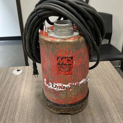 Pump 2” Sub Pump Multiquip (unit# 10893205)