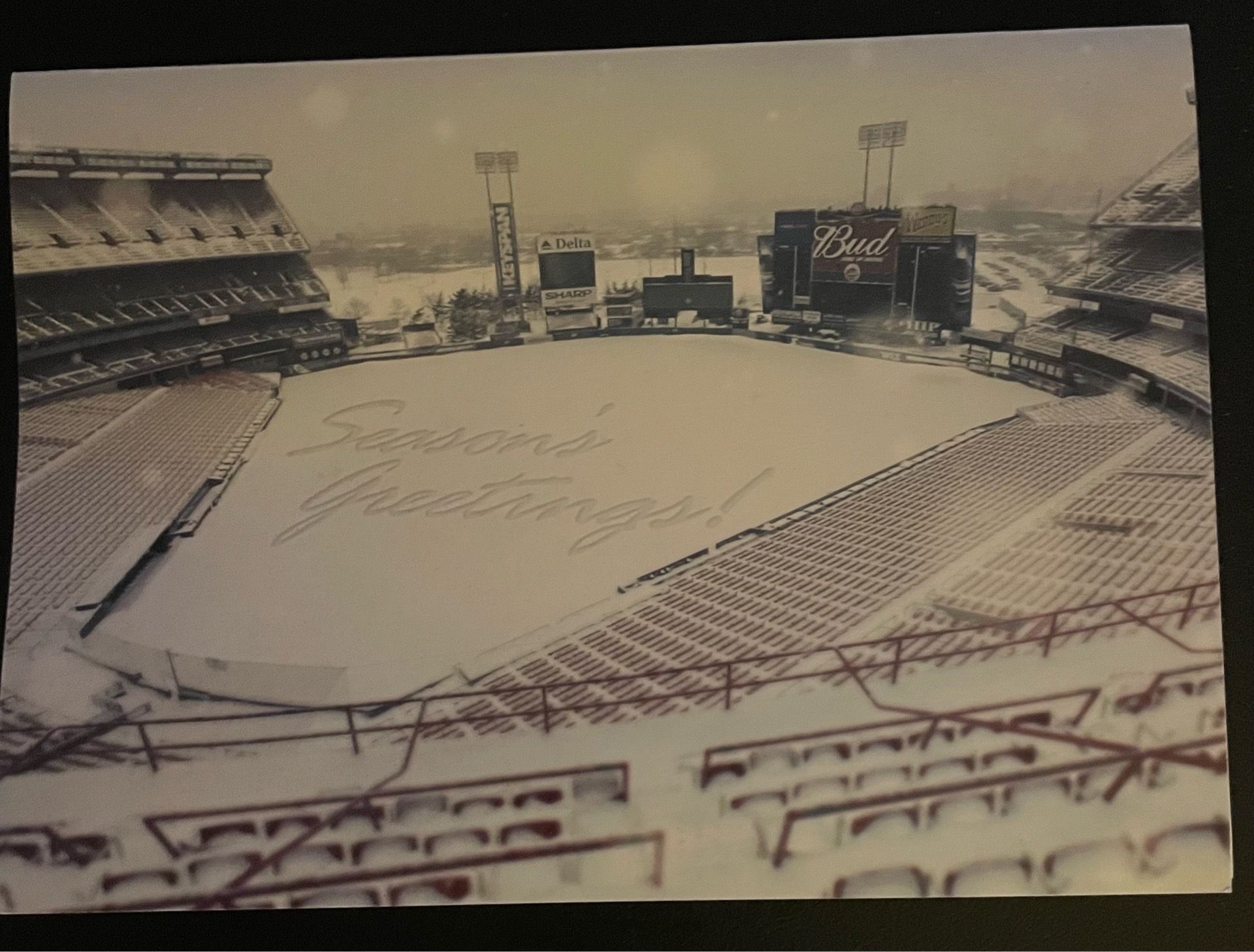 Mets Xmas cards