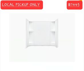 ➿️ STERLING Accord Smooth Bath/shower Wall Set 60"Lx30"Wx55"H Vikrell #1445