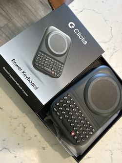 Clicks MagSafe keyboard with built in battery open box