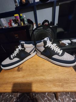 Nike Court Vision Mid Top Sneakers -Size 10-