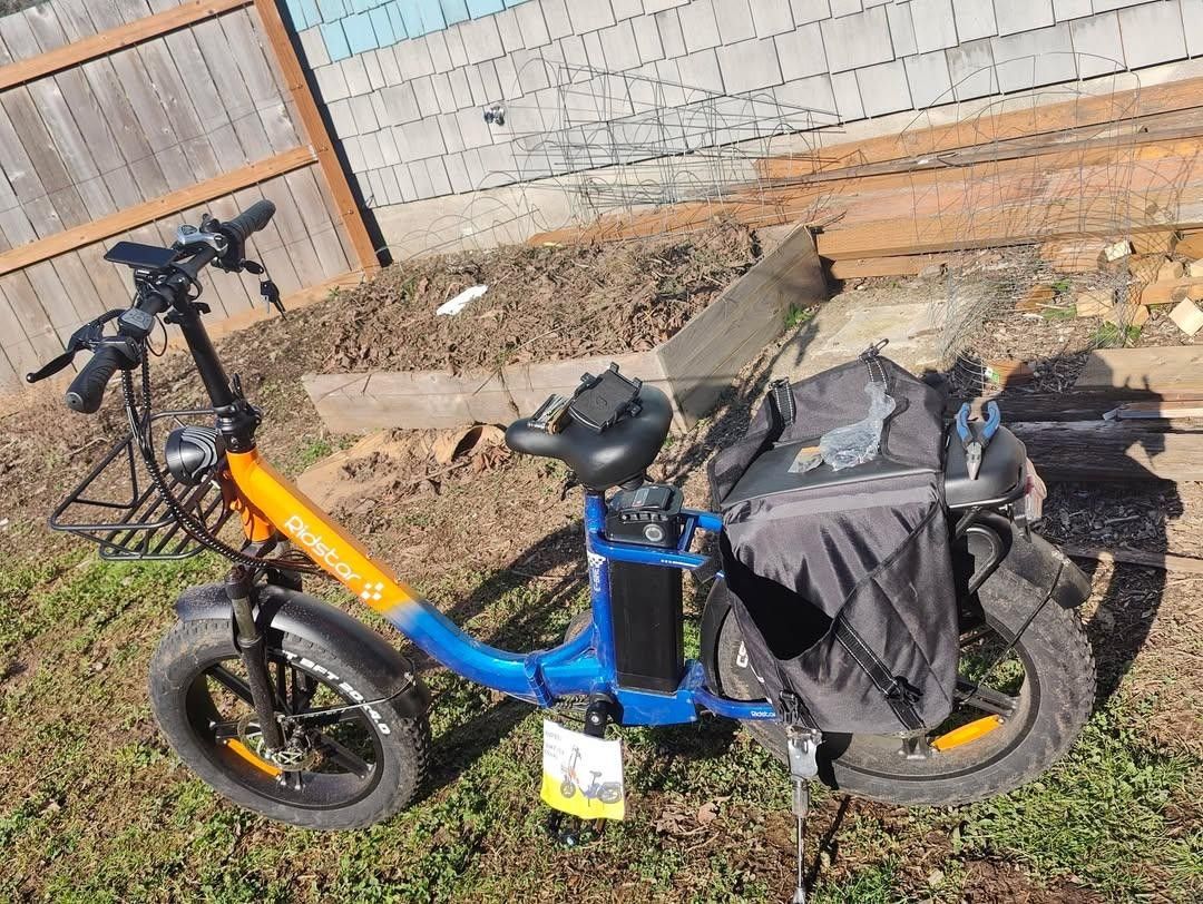 Fat Tire Ebike I Got 2 Months Ago Works Great