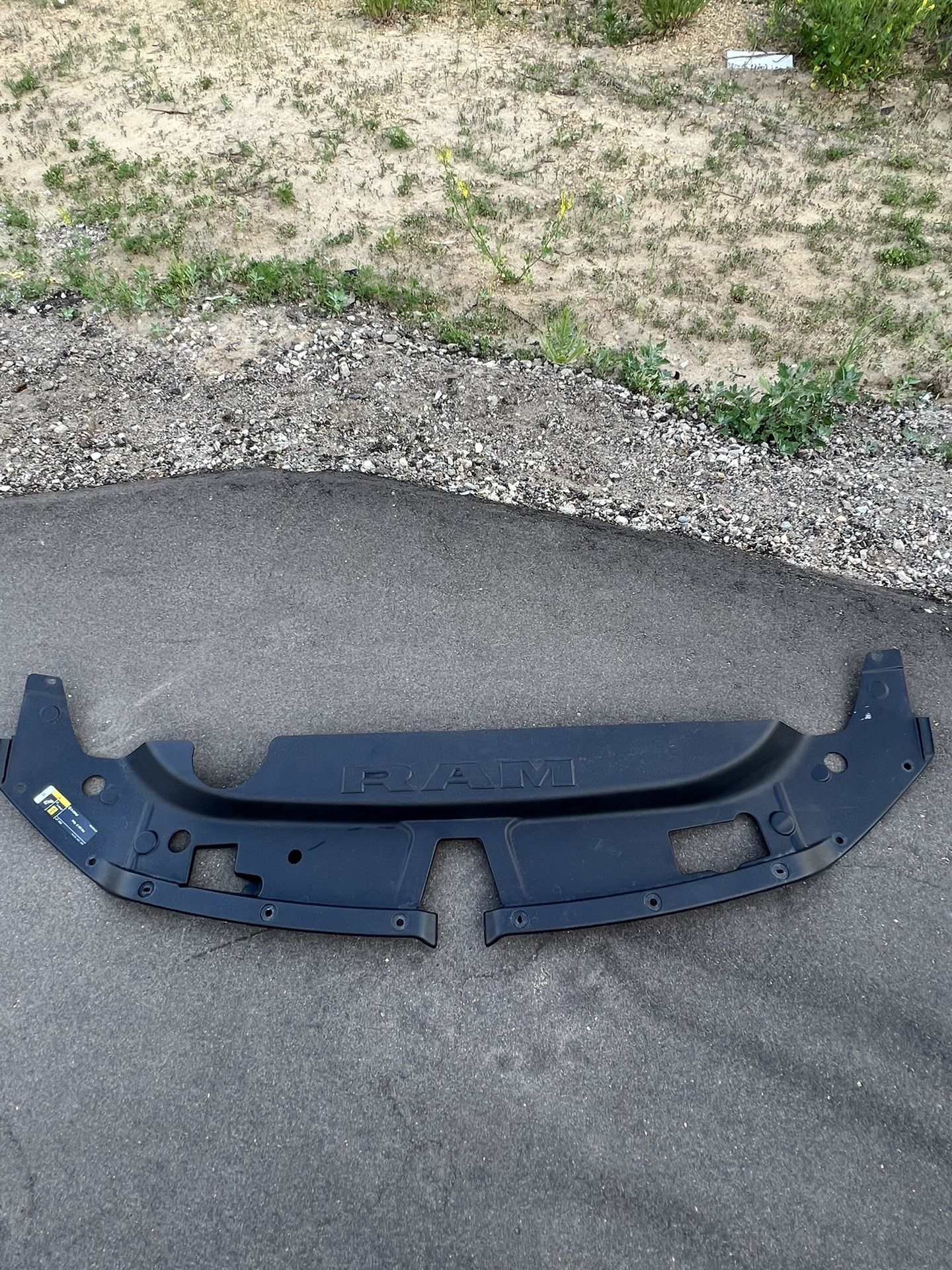 Radiator Support Cover From Ram 1500