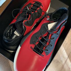 New Karl Lagerfeld Rare Sports Luxury Leather Sneakers 