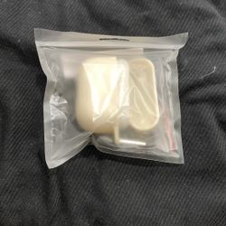 AirPods Pro Rubber Case Cream Color For Headphones Protection 