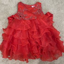 Baby Girl Red Dress