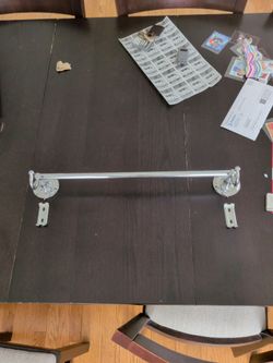 Free 18-inch Towel Bar, Chrome Finish