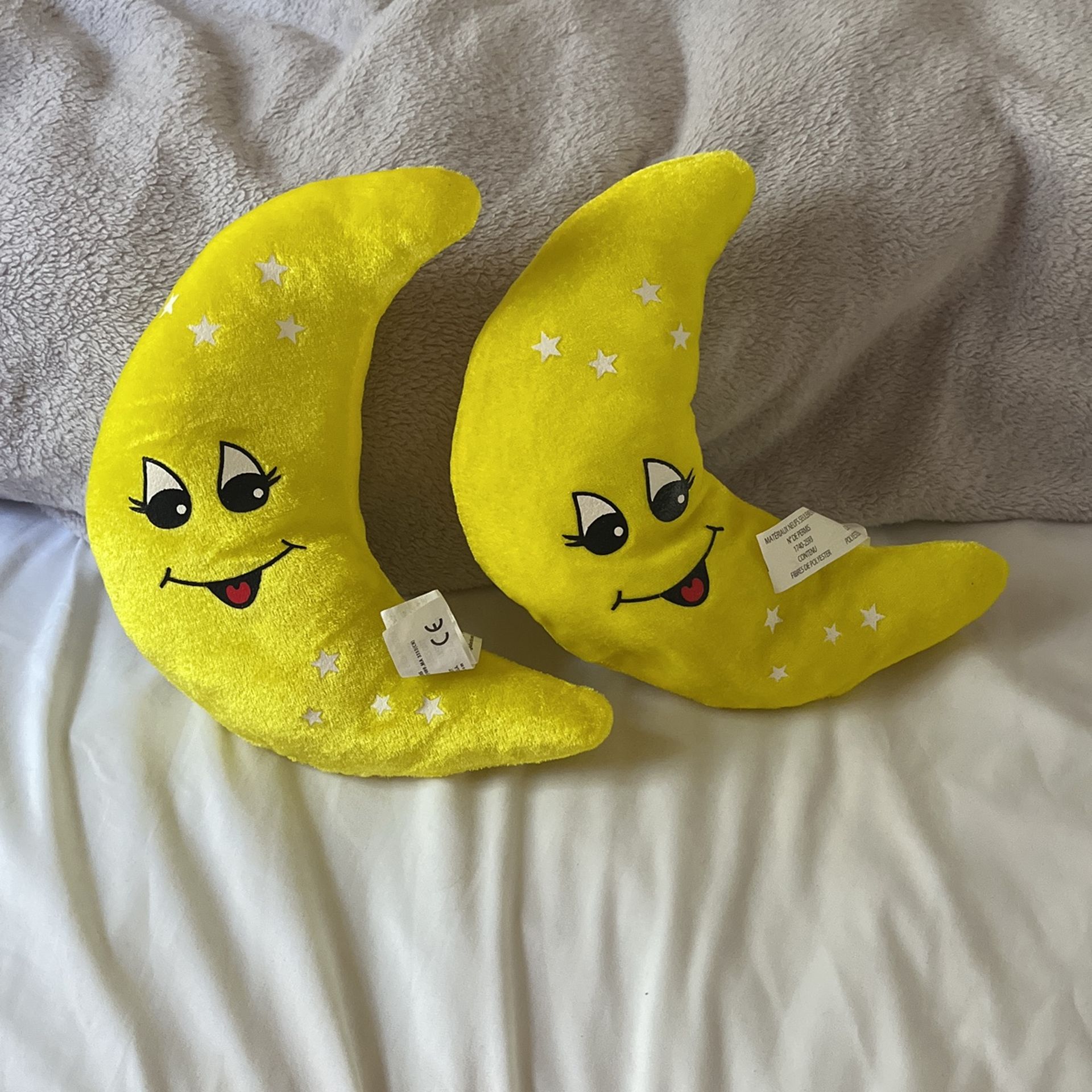 Plush Stuffed Moon