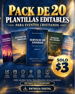 Plantillas editables