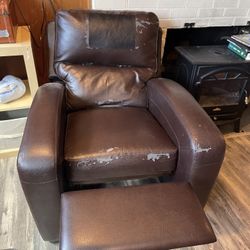 Free Leather Recliner, Ugly AND Excellent