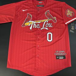 Masyn Winn St Louis Cardinals City Connect Jersey - Multiple Sizes Include Women and Youth