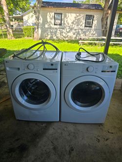 LG  Smart   Diagnoic  Washer and Dryer