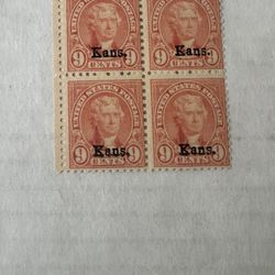 United States 667 Block Of 4 Stamps Mint No Hinge 
