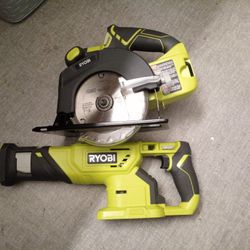Ryobi One+ No Batteries 