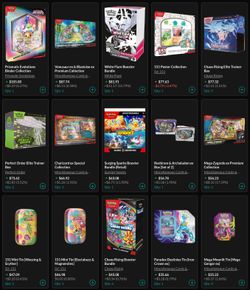 Pokemon Sealed Lot - Prismatic, 151, Destined Rivals, Chaos Rising, and more