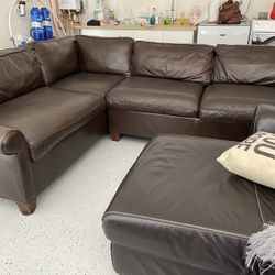 Leather Sectional Only $500