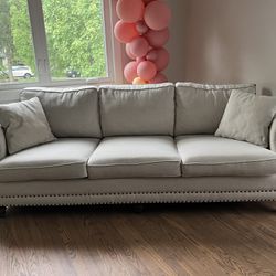 BRAND NEW Camden Beige Linen Sofa Couch 