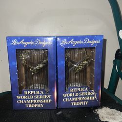 Dodgers 2024 World Series Trophies