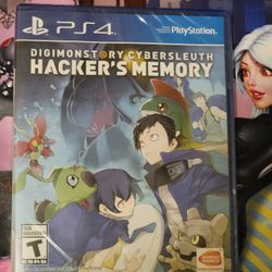 Digimon Story Cyber Sleuth: Hacker's Memory -(Sony PlayStation 4) 🏜🐕🏜