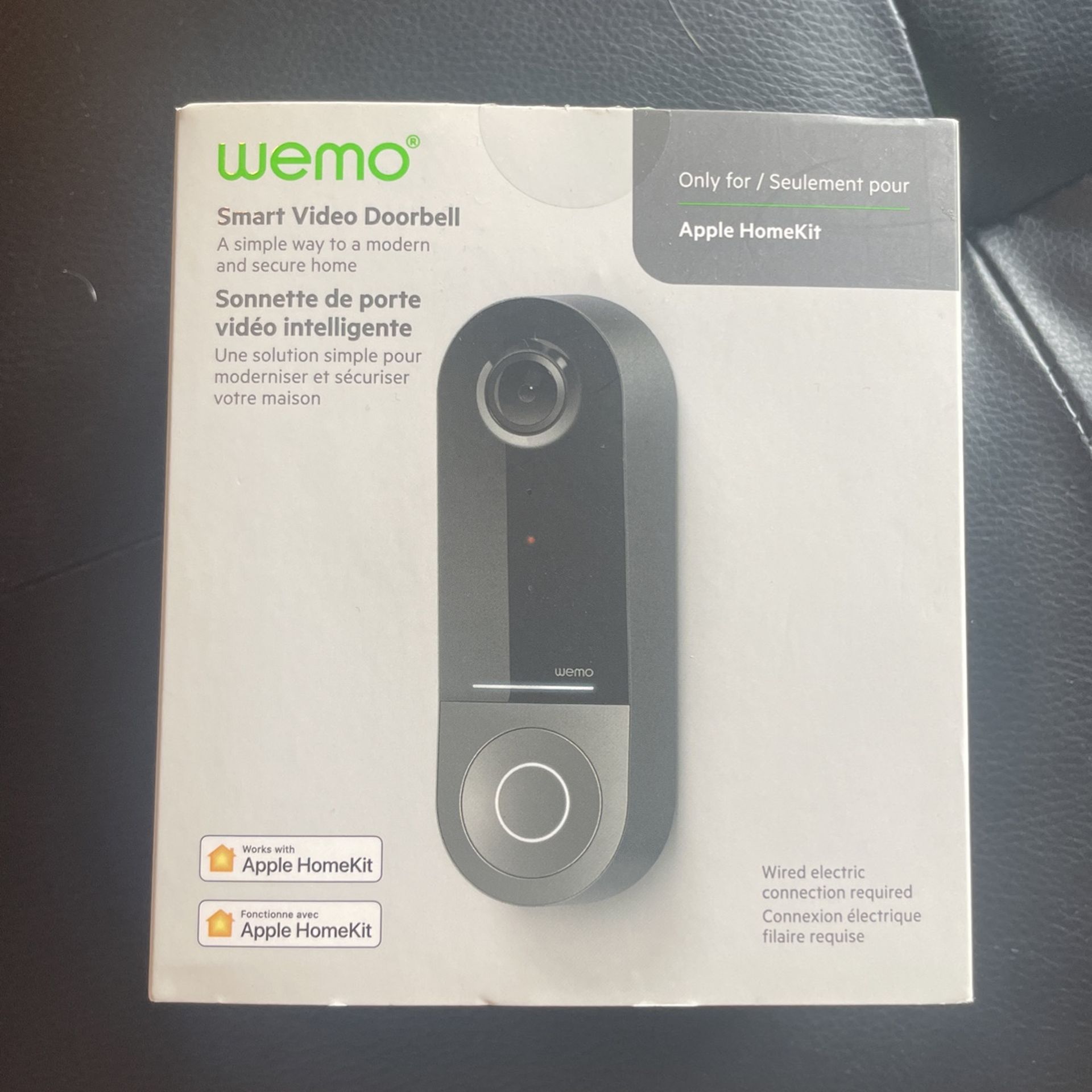Wemo Doorbell Apple HomeKit