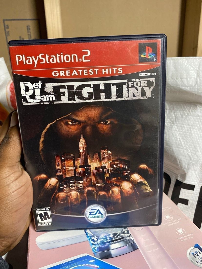 Def jam Fight For NY PS2 LOT BUNDLE
