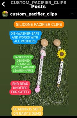 pacifier Clips