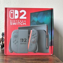 Switch 2 NO TRADES THANKS Brand new sealed never opened  Nintendo Switch 2  NO GAME INCLUDED!!!!! Mario stickers and keychain included  NS2 free bag