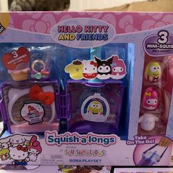 Squish a longs - squishmallows boba playset