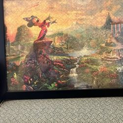 Mickey Mouse Fantasia framed puzzle