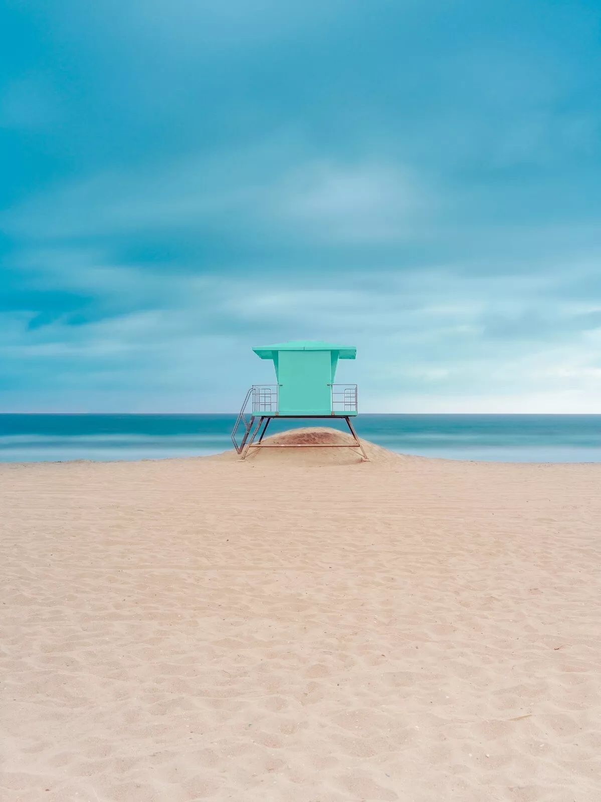 Fine Art Photography Framed Print of Huntington Beach California Ocean (1 of 2)
