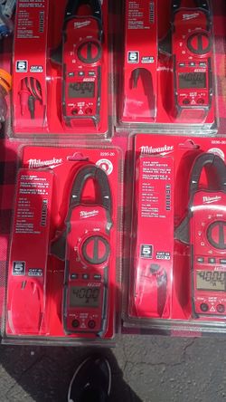 Milwaukee  400 Amp clamp meter.$ 49 each