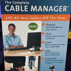 NEW IN BOX complete cable manager