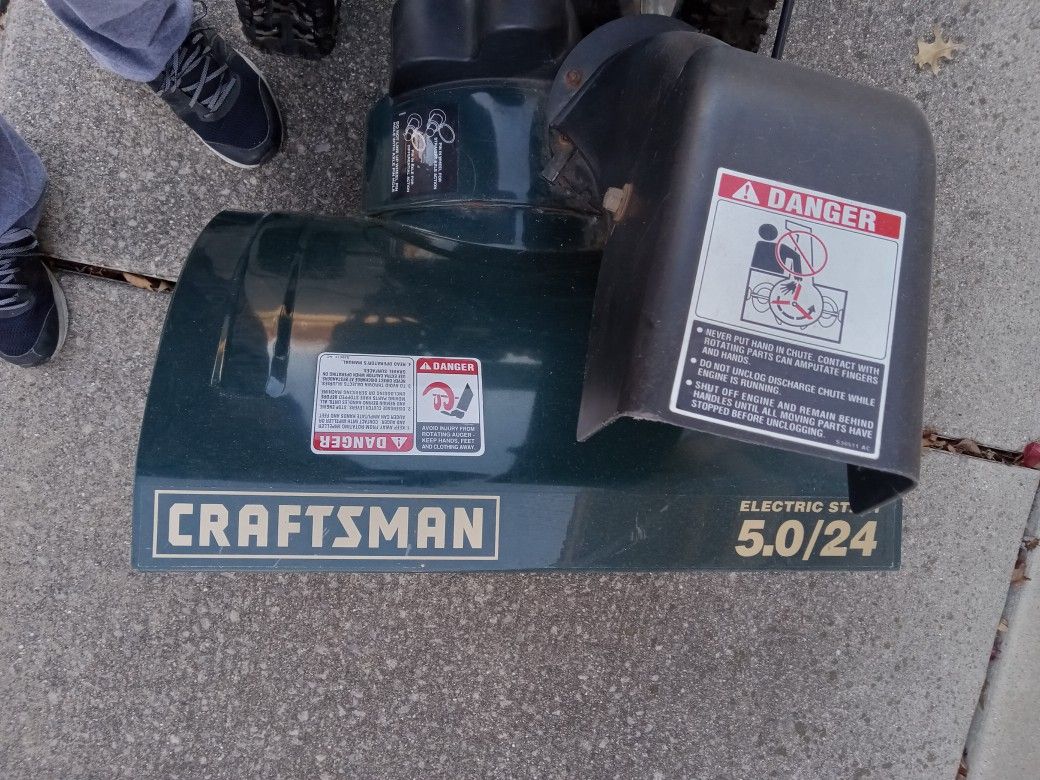 Craftsman snow blower