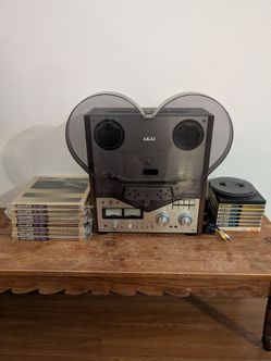 Akai Model GX-635D 4-Track Stereo Reel-to Reel Tape Deck Recorder (Working)