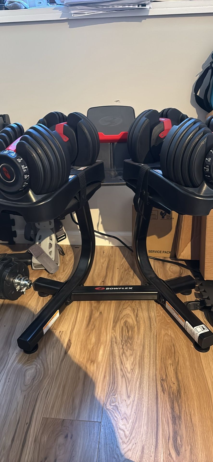 Bowflex SelectTech Adjustable Dumbbells + Stand (552 Set)