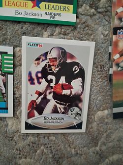 Vintage Bo Jackson Baseball Cards