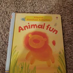 Usborne Preschool Activities Animal Fun Book 