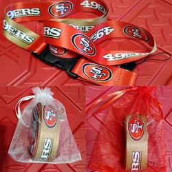 🎁 San Francisco 49ers Lanyards New 🎁 
🎁 STOCKING STUFFERS 🎁 
