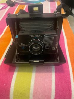 Old vintage Polaroid camera