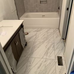 Tile, Laminate Floor, And Carpentry Works 
