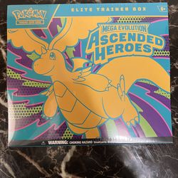 🔥 Ascended Heroes – Elite Trainer Box (ETB) 🔥