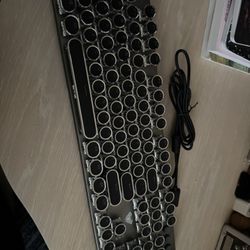 AULA Mechanical Typewriter Style Keyboard