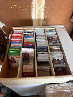 Large Sports Card Collection – 2,000+ Cards – Baseball Hockey Football Basketball