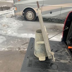 Slump Cone w/rod  and Base